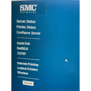 smc無線印表機伺服器 print server