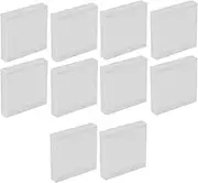 Haosie 10PCS Game Card Cartridge Case, Protective Game Card Case, Transparent Dustproof Cover, Storage Holder Compatible with Game Boy Advance GBA Color(5 x 0.98 x 5in)