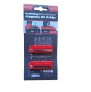 STEALTHMOUNTS Bit Holder for Milwaukee Red M18 2 Pack BH-MW18-RED-2