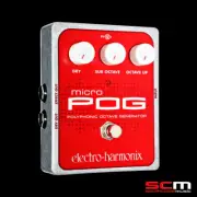 Electro-Harmonix Micro POG Polyphonic Octave Generator Guitar Pedal FX Effects