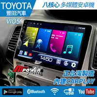 在飛比找蝦皮購物優惠-【送免費安裝】Toyota vios 八核安卓導航觸碰 正台