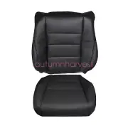 For 2010 2011 2012 Honda Accord Driver Side Lower & Lean Back Seat Cover Black (for: Honda)