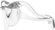 Haofy Mini Manual Fruit Juicer, Lemon Press Squeezer, Aluminum Alloy Extractor Household Squeezing Tool (Silver)