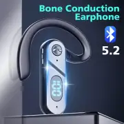 True Wireless Bone Conduction Headphones Bluetooth 5.2 Wireless Headset Earbud