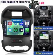 For Ford Ranger 2012-2015 Apple CarPlay Android 13 Head Unit Car Radio + Camera (for: Ford)