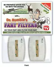 Hunting FART FILTER Joke Gag - Deer Hunter Funny Birthday Gift CHERRY AIR PM2.5