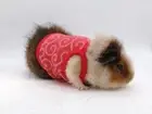 guinea pig clothes arabesque pattern red shirt cavy small pet F/S japan