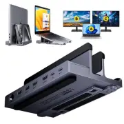 Laptop Docking Station Stand Dual 4K Monitor: USB C Docking Station Dual Moni...