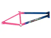 S&M BMX Hucker (Mike Hucker) Frame Blue/Pink 21.25 TT