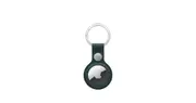 AirTag FineWoven Key Ring — Dark Green