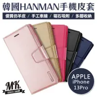 在飛比找momo購物網優惠-【MK馬克】APPLE iPhone13 Pro HANMA