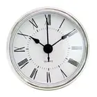 2.8Inch/70mm Quartz Clock Fit-Up Insert Fixed with Rubber Roman Numerals