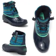 SPERRY Top-Sider Syren Gulf Women's Waterproof Duck Boots Blue/Navy Size 7.5 NEW