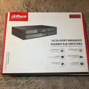 Dahua 16-Port Gigabit Managed PoE Switch