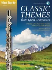 Classic Themes from Great Composers Music Minus One Flute Intermediate 000400370