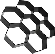 Yardwe Concrete Garden Stepping Stones Mold Reusable Path Maker Plastic Paving Mould