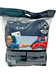 Chemical Guys MIC34703 Happy Ending Edgeless Microfiber Towels, Black 16" x 16"
