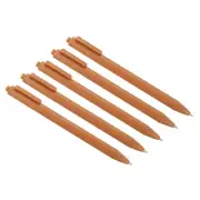 Black Gel Pens,20Pcs Fine Point Brown Rod,0.5mm Roller Ball 145mm Gel Ink Pens