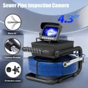 4.3" Waterproof 16GB TF Card DVR Drain Sewer Inspection Video Endoscope Camera