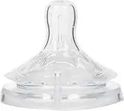 LeoLeozz Milk Bottle Pacifier,Silicone Petal Soother Pacifier - Food-Grade Silicone Teeth Grinding Tool for Picnic, Camping, Home, Travel (M)