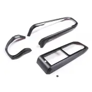ABS Matte Black Dash & Gear Box Panel Trim Cover set Fits Toyota Tacoma 2016-23 (for: Toyota)