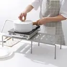 Kitchenware Adjustable Cupboard Shelf Condiment Storage Spice Rack