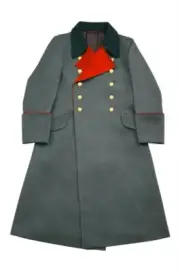 WW2 German Heer General Fieldgrey Gabardine Greatcoat With Pipe