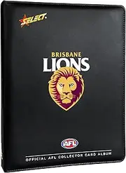 Official AFL Premiers Brisbane Lions Collector Card Album with Card Pages Included Limited Edition