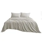 Latte Silky Soft Bamboo Cooling Sheet Set