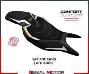 Seat saddle cover Renee Sp Color comf WHG+logo T.I.Triumph SpeedTr 1200RR 22>23