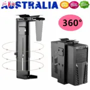 PC Mount Bracket Under Desk PC Tower Holder Computer Case Cpu Wall Stand Holder