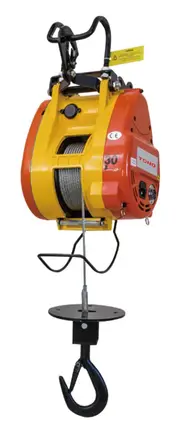 Toho TBH500 - Compact Wire Rope (Builders) Hoist - 500kg