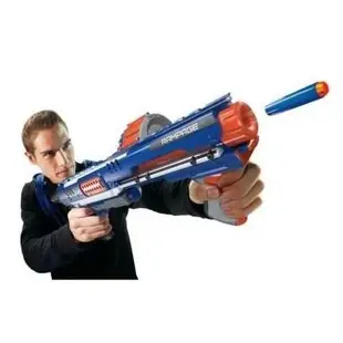 新亮點 NERF 迅火連發機關槍 玩具發射器