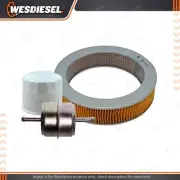 Sakura Filter Service Kit Oil Air Fuel fits Subaru Dl Ff1 Gf Gl Gsr 1.4L 1.6L
