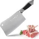 Heavy Duty Cleaver Knife SHI BA ZI ZUO Stainless Steel Bone Cleaver Vegetable...