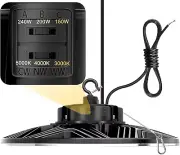 LED High Bay Light 150W 200W 240W Selectable OBO