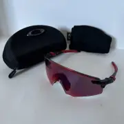 New Oakley Mens Encoder Sunglasses Matte Black/ Prizm Road Sunglasses