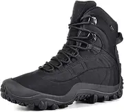 [SKENARY] Men's Tactical Boots 8'' Mid Combat Boots Waterproof Military Boots