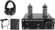 Mackie MC-250 Closed-Back Studio Monitoring Headphones+Tube Headphone Amp