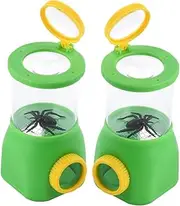 2pcs Boxes Insect Observation Boxes with Magnifying Outdoor Explorer Kit for Insect Catcher for and Learning