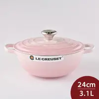 在飛比找PChome24h購物優惠-Le Creuset 琺瑯鑄鐵典藏媽咪鍋 24cm 3.1L