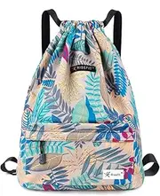 Risefit Waterproof Drawstring Bag, Gym Bag Sackpack Sports Backpack for Men Women
