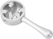Fdit Coffee Machine Steam Lever, Coffee Machine Steam Handle 304 Stainless Steel Maker Lever Accessory for Easier Operating and Control (Silver)