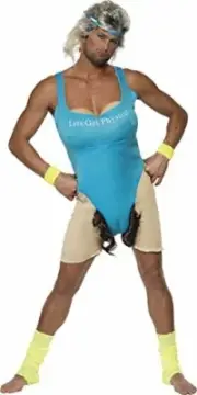 Smiffys Lets Get Physical, Work Out Costume