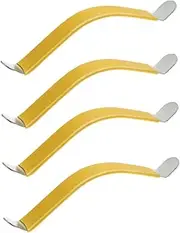 Yardwe 4PCS String Guitar String Separator Tool for Ukulele Bass Guitar Maintenance for Fretboard Cleaning Polishing String Movement Comfortable Grip Smooth Surface Design