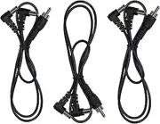 Kurrent Electric (3) Pack of 2 Way Split Effects Pedal DC Power Cables for CIOKS Supplies