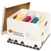 Marbig File and Find Strong Archive Box