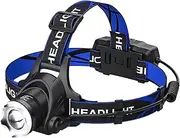 Headlights - Led Head Lamp | Rechargeable Headlight | Head Torch with 4 Colors for Hiking | Lightweight Camping Headgear | Multifunctional Headlamps | Waterproof High Brightness Camping Gear for Outdo