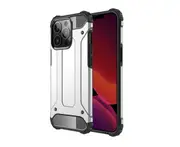 F19 1PCS King Kong 4 Corners Anti-drop Simple Pure Color Mobile Phone Case Protective Leather Case for IPhone 13 Pro 6.1 Inch