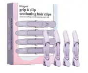 Briogeo Grip & Clip Sectioning Hair Clips NEW SEALED ALL HAIR TYPES